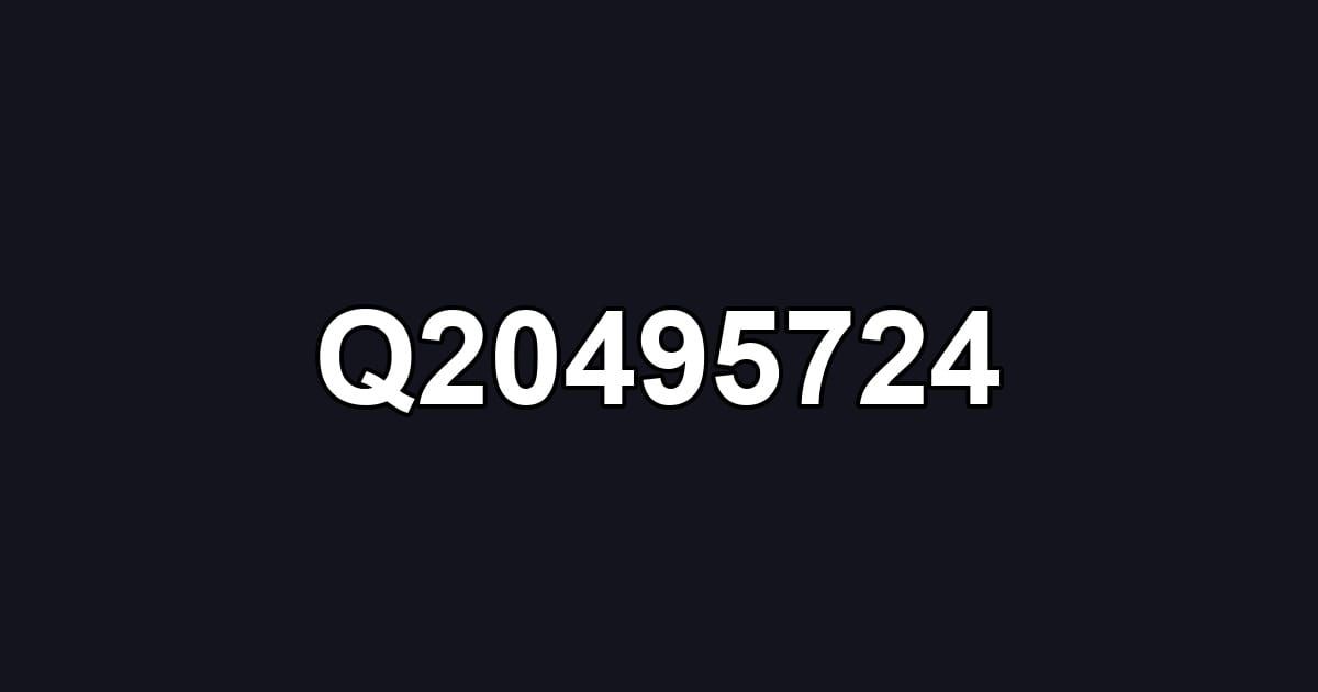 Q20495724
