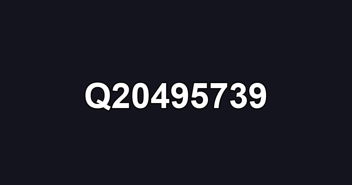 Q20495739