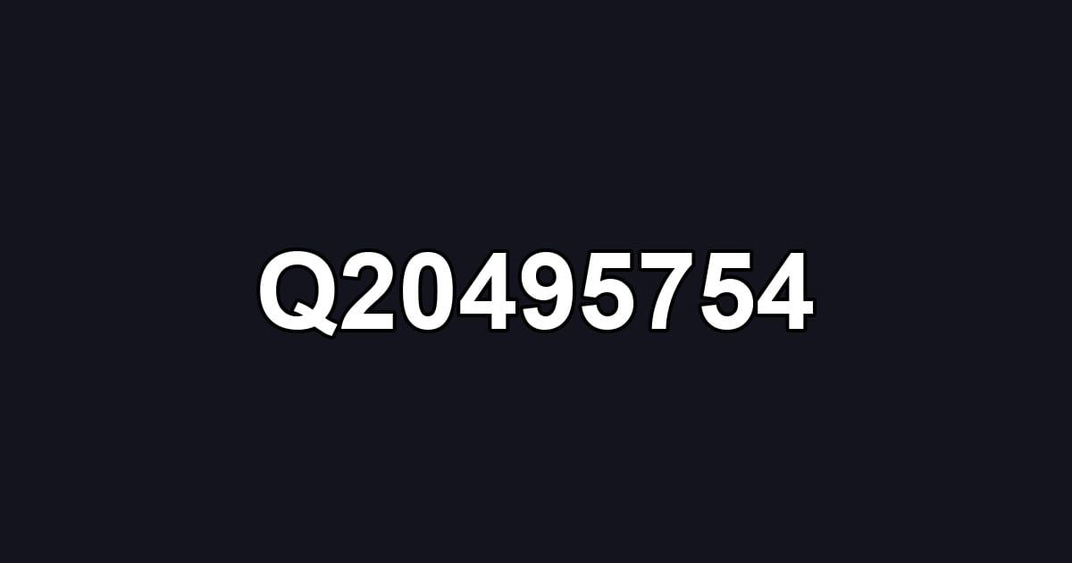 Q20495754