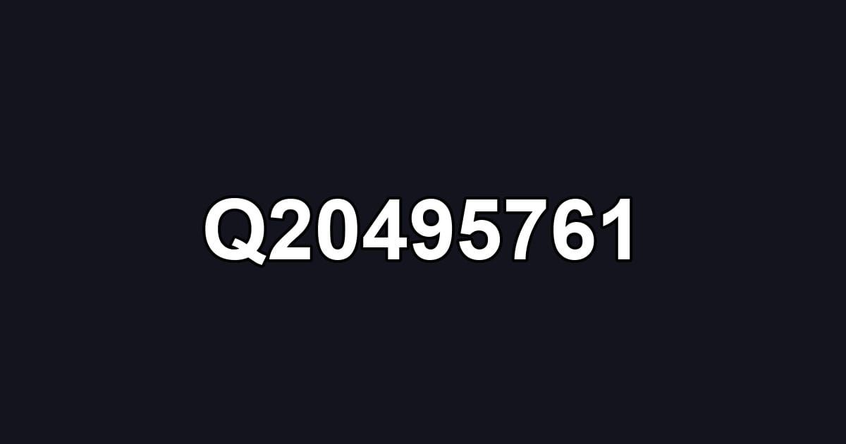 Q20495761