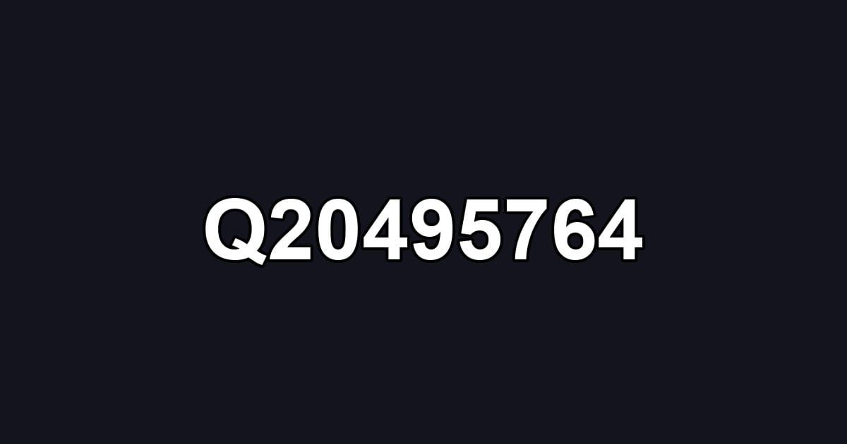 Q20495764