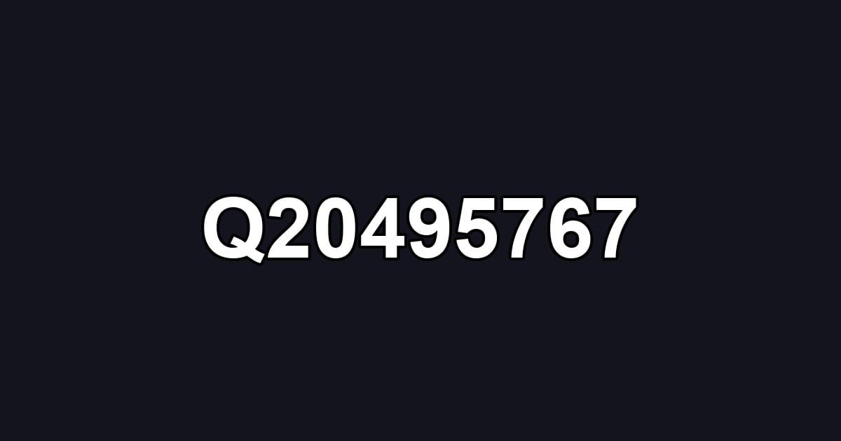 Q20495767