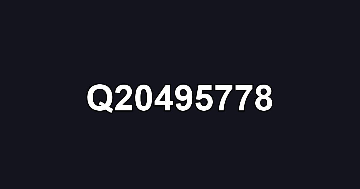 Q20495778