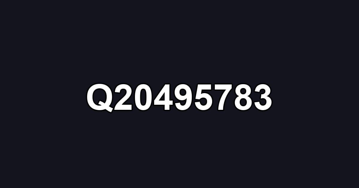 Q20495783