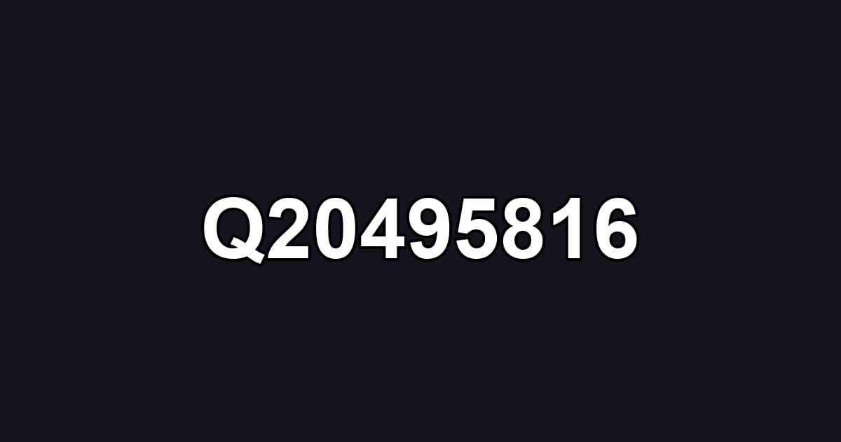Q20495816