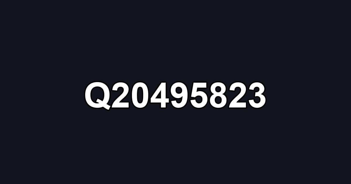 Q20495823