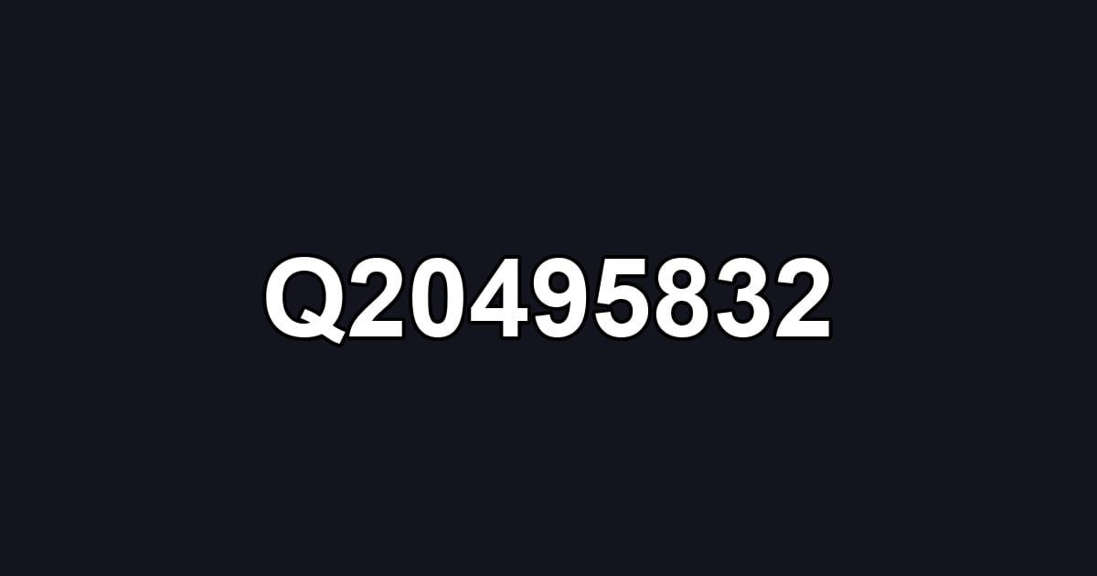 Q20495832