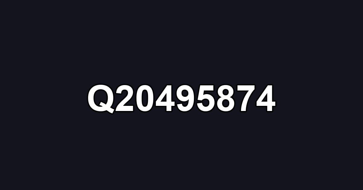 Q20495874