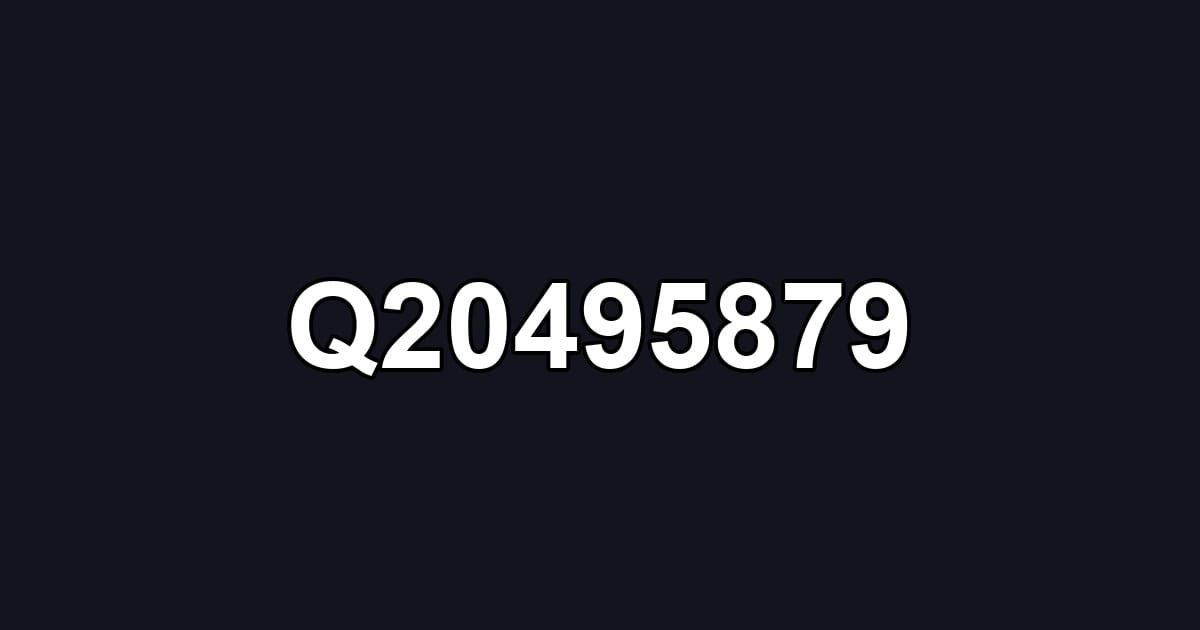 Q20495879