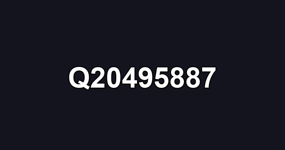 Q20495887