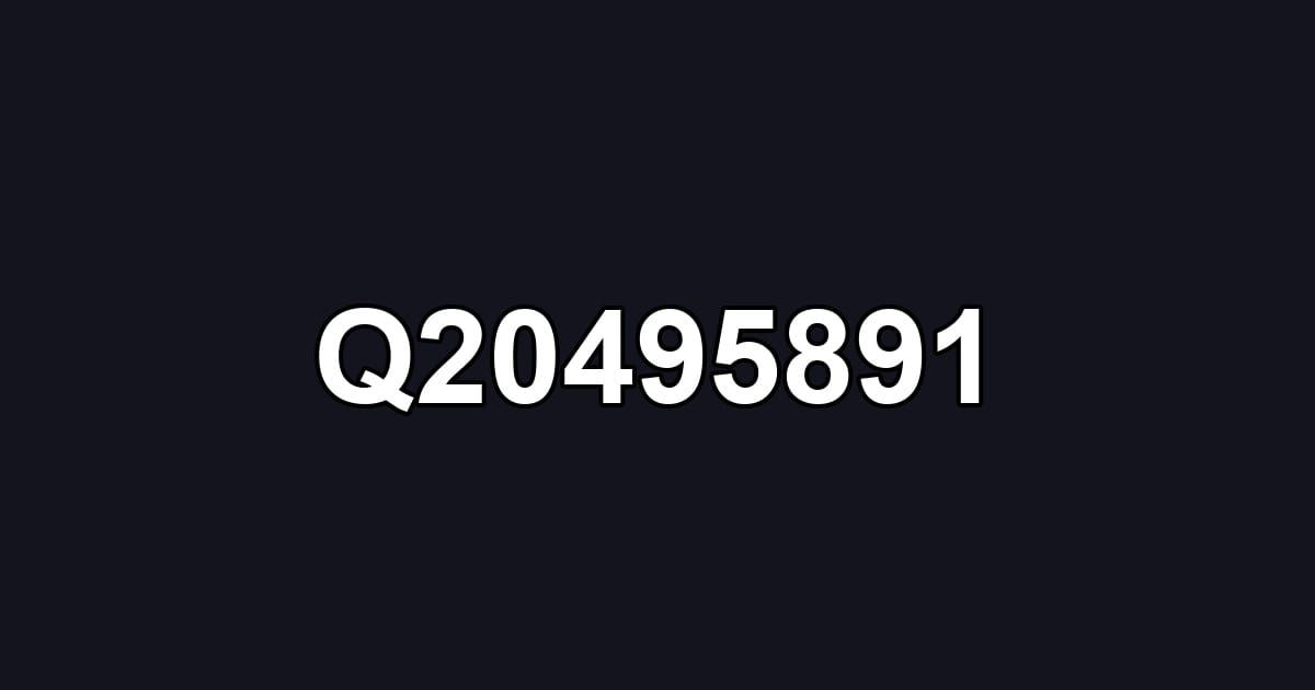 Q20495891