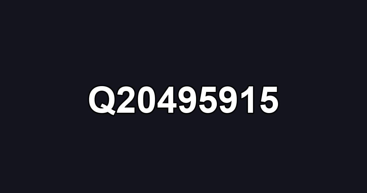 Q20495915