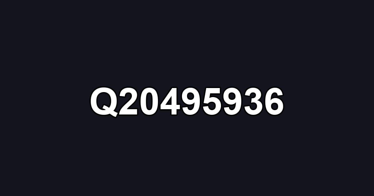 Q20495936