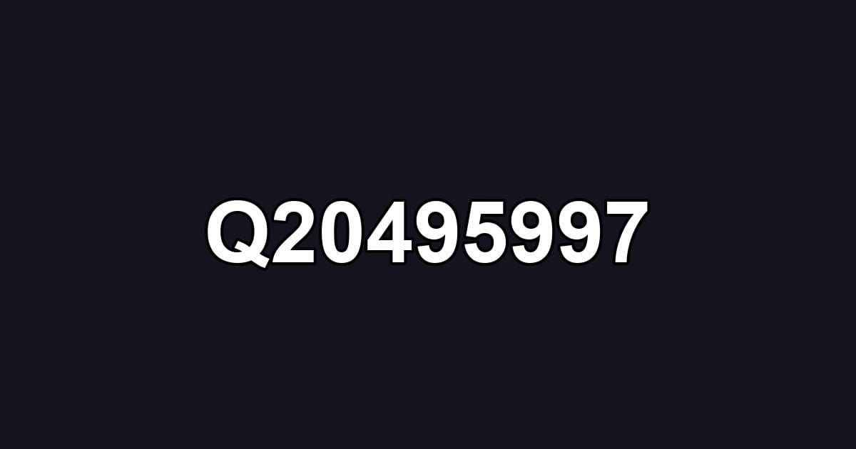 Q20495997