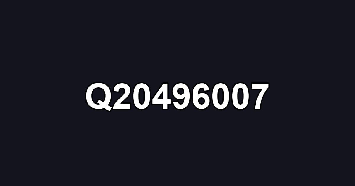 Q20496007