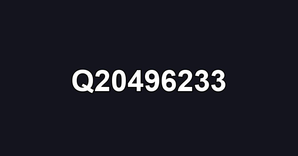 Q20496233