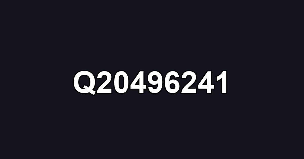 Q20496241