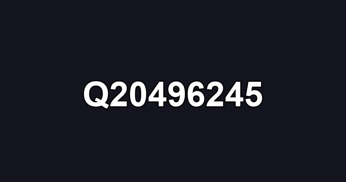 Q20496245