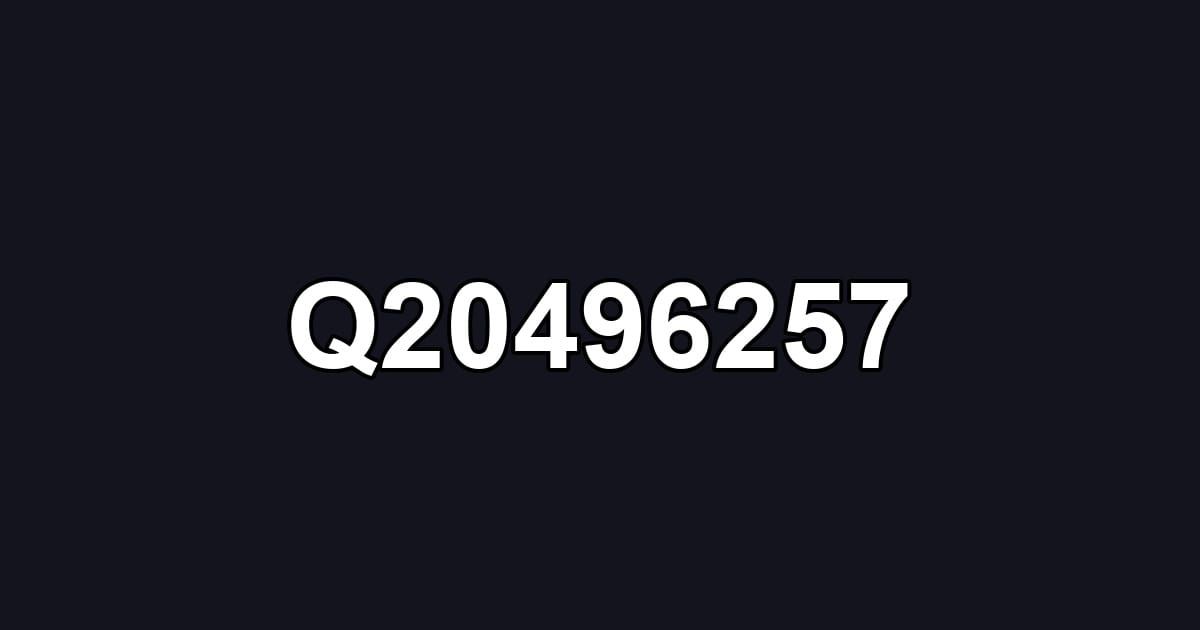 Q20496257