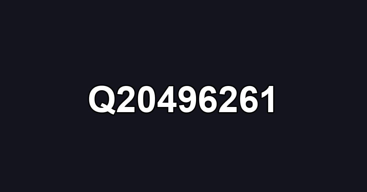 Q20496261