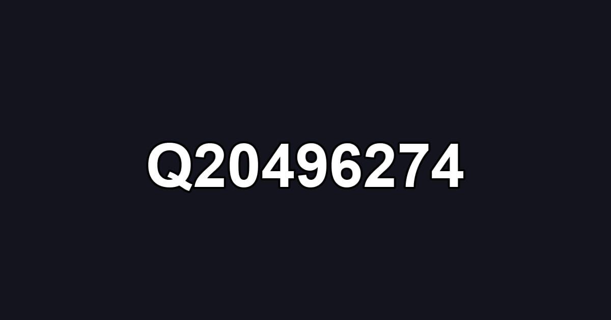 Q20496274