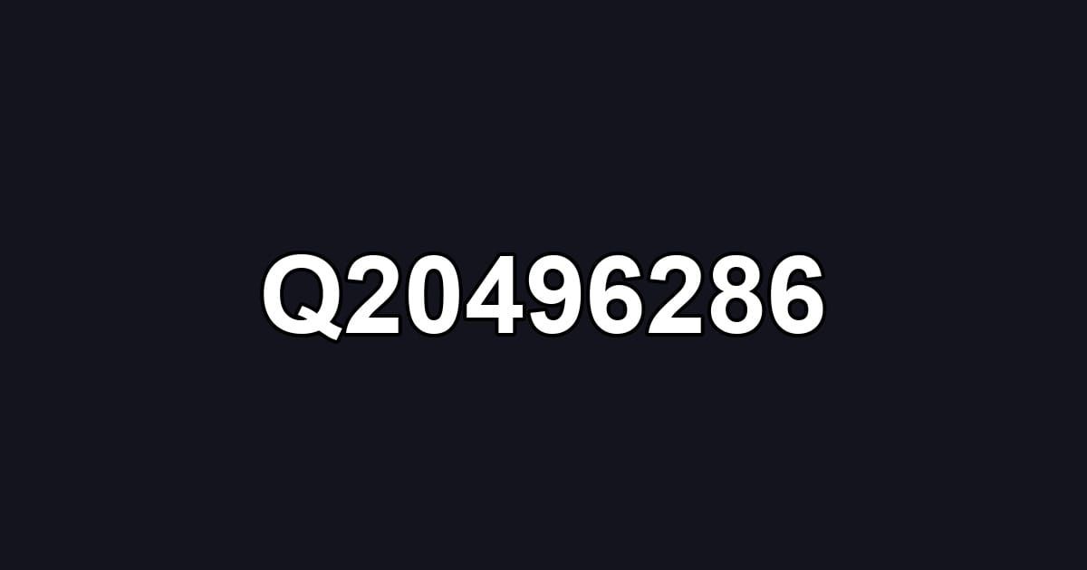 Q20496286