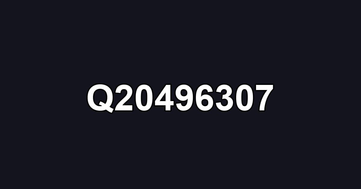 Q20496307