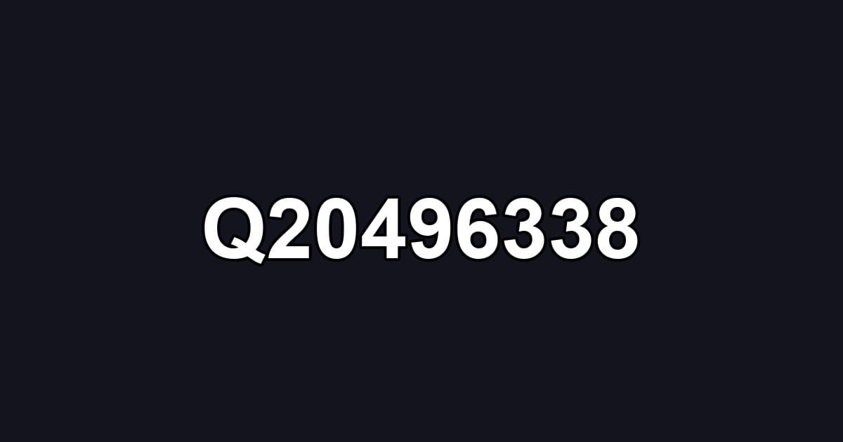 Q20496338