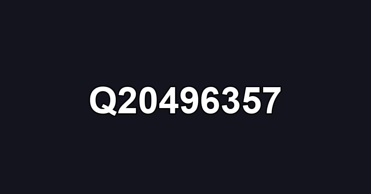 Q20496357