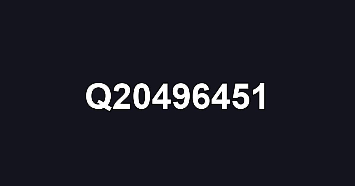 Q20496451