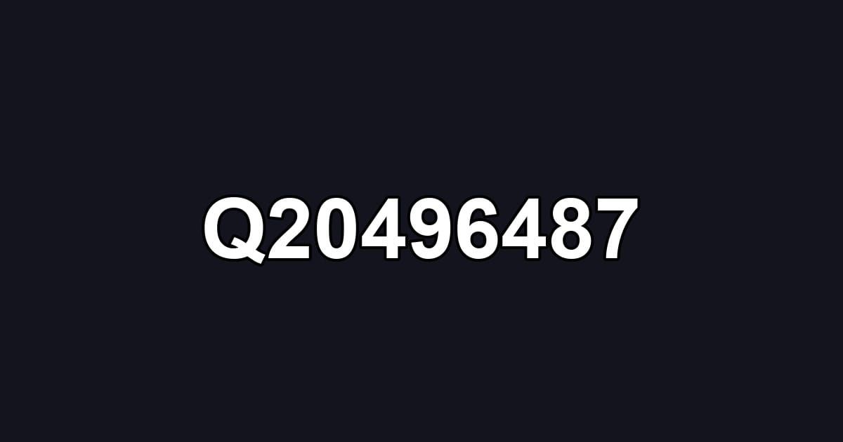 Q20496487