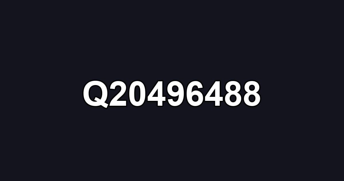 Q20496488