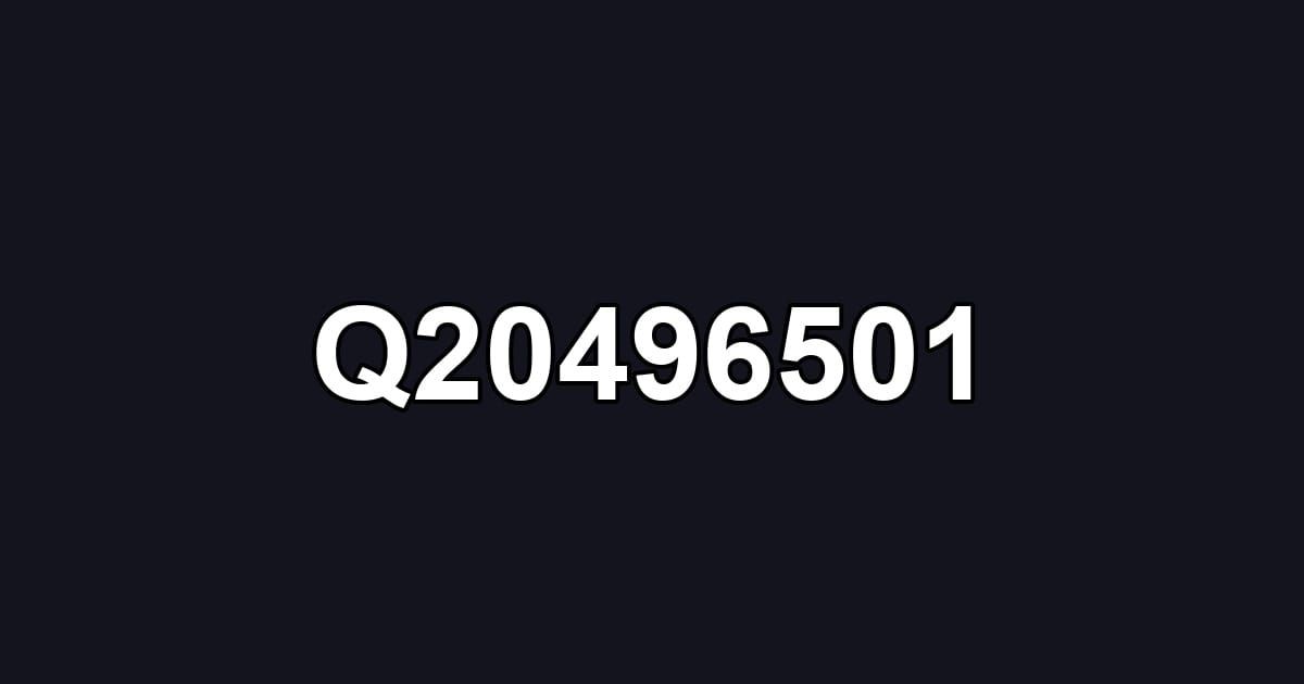 Q20496501