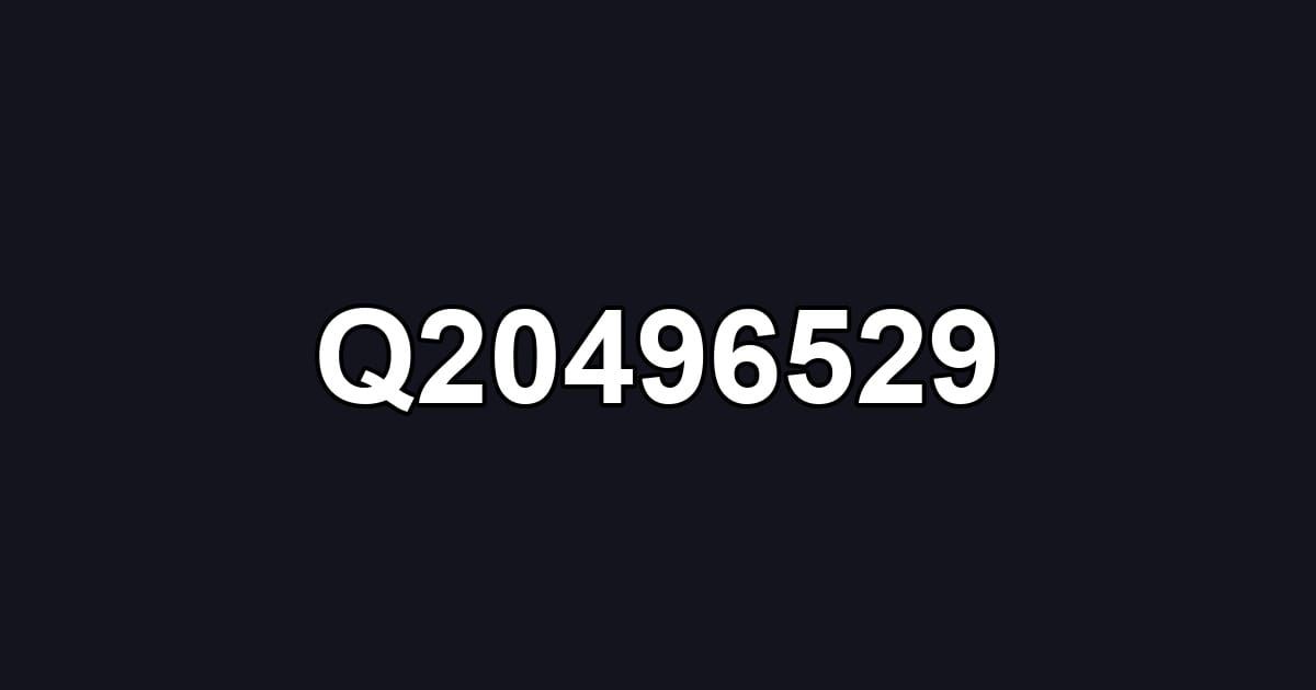 Q20496529