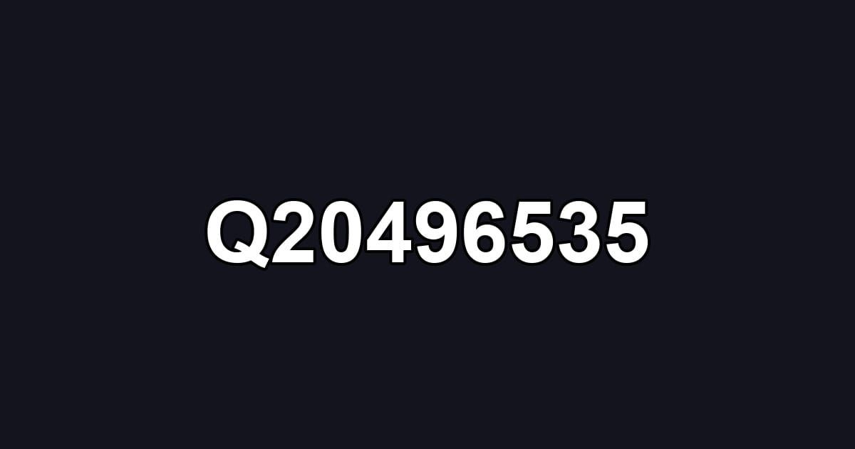 Q20496535