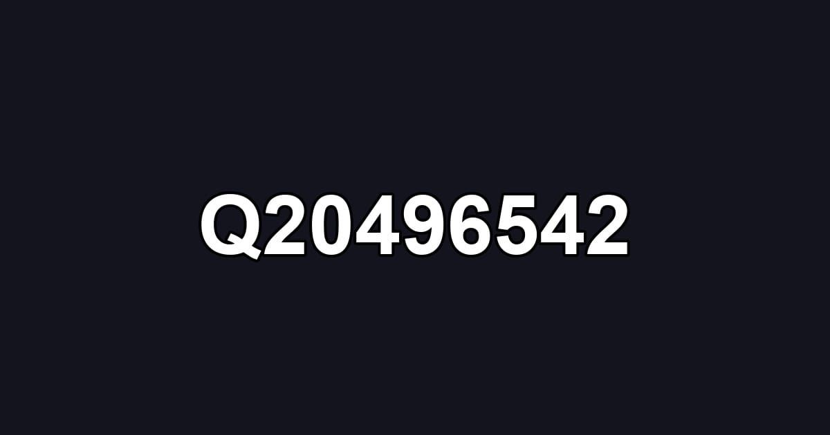Q20496542