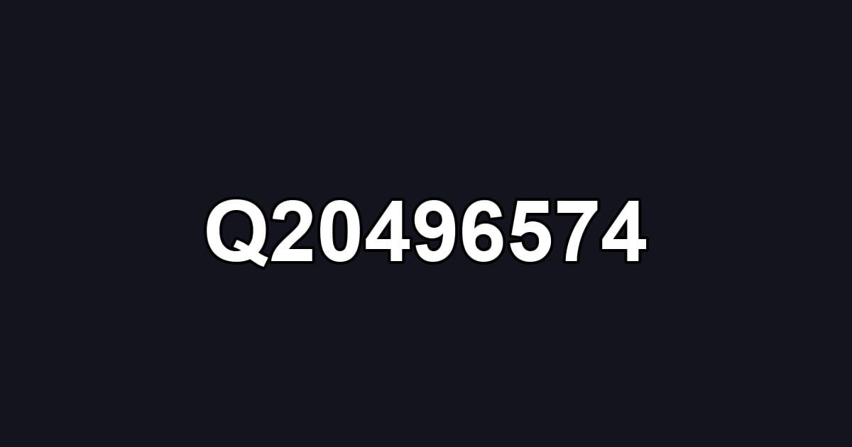 Q20496574