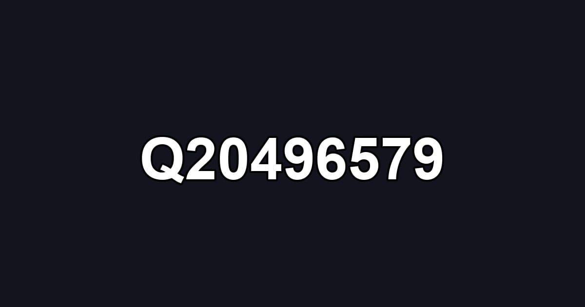 Q20496579
