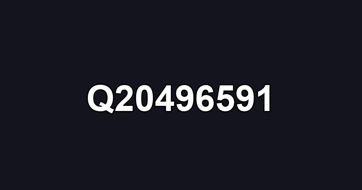 Q20496591