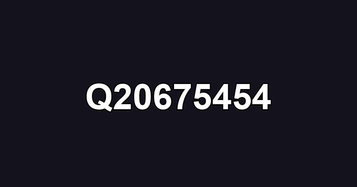 Q20675454