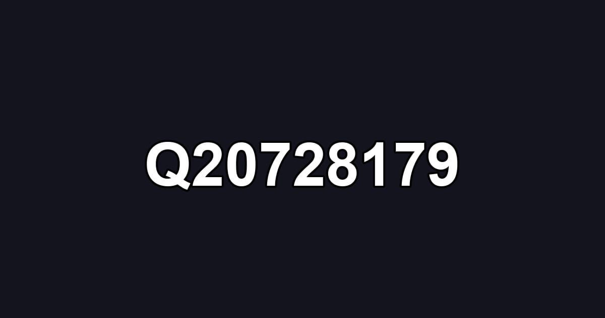 Q20728179