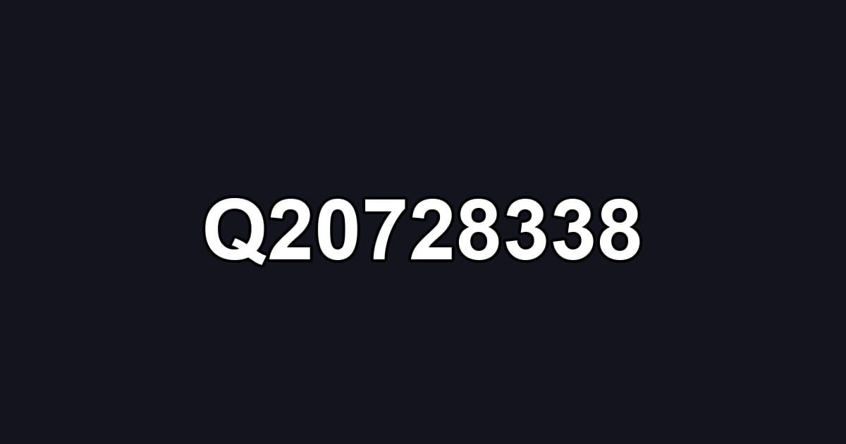 Q20728338