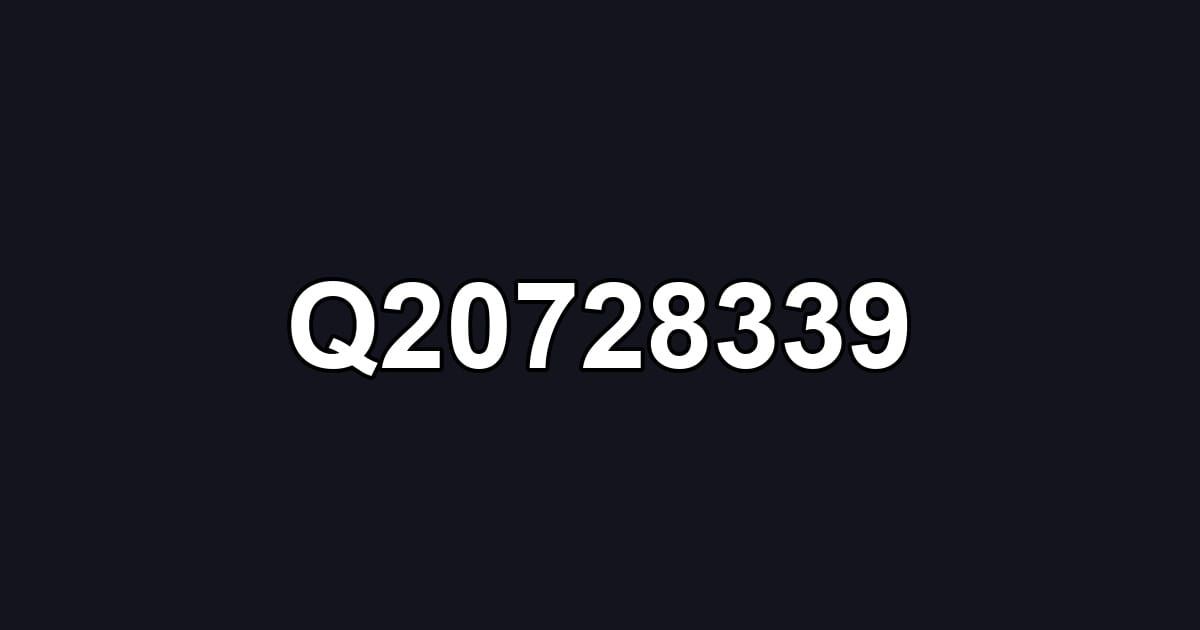 Q20728339