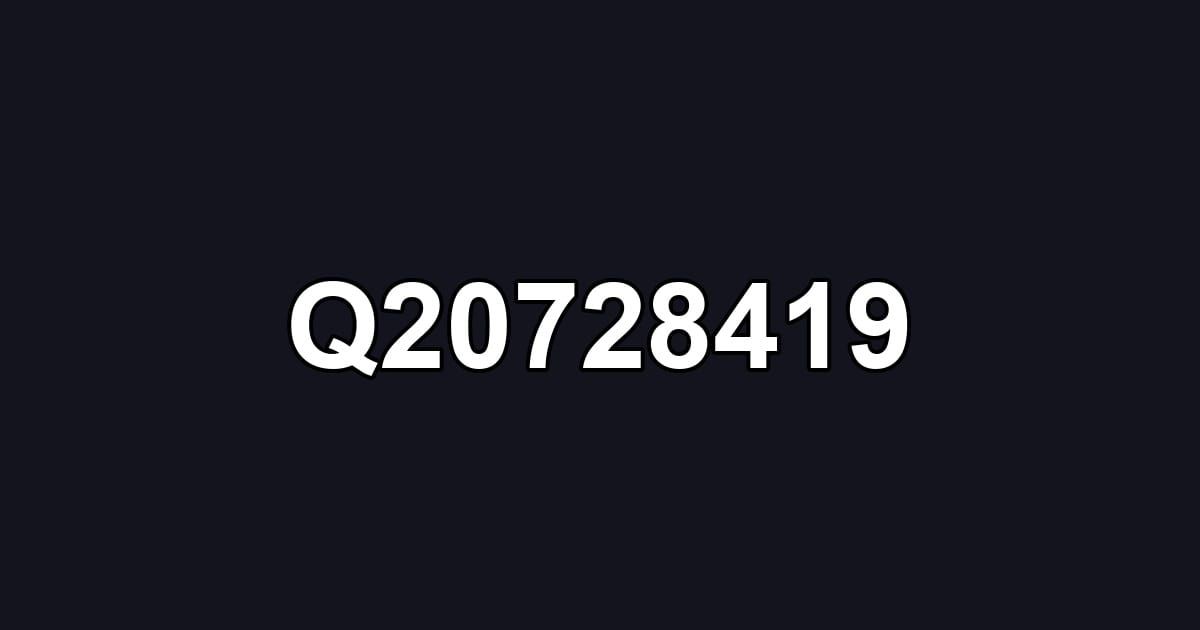 Q20728419