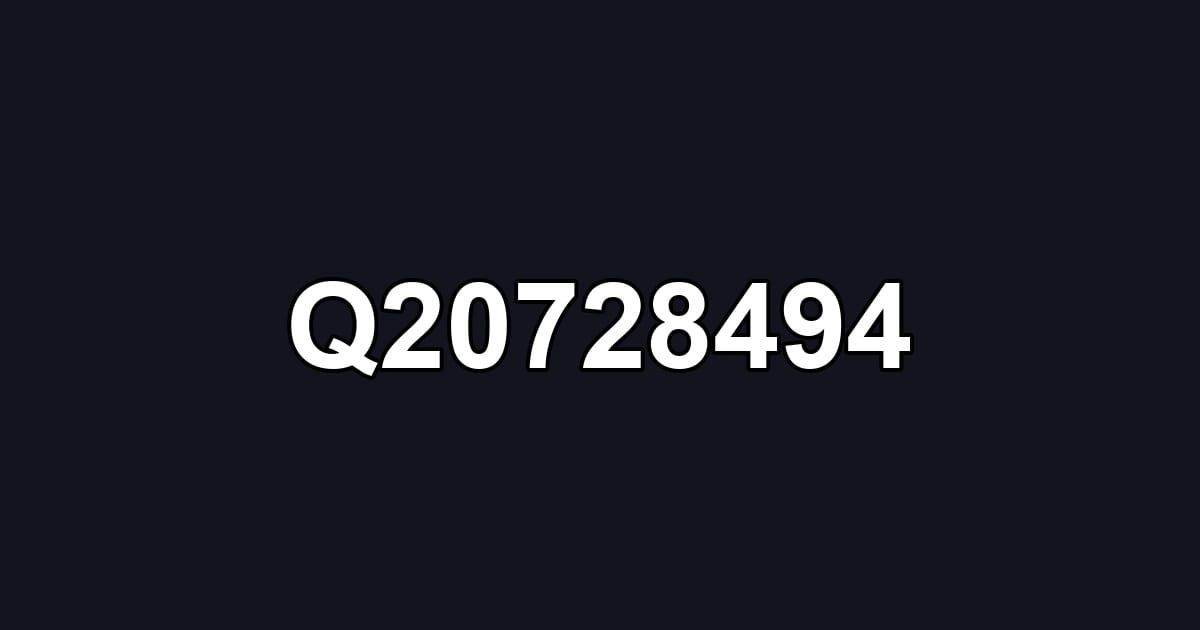 Q20728494