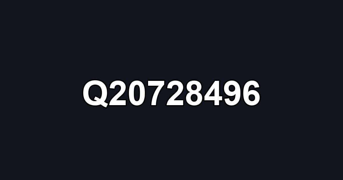 Q20728496