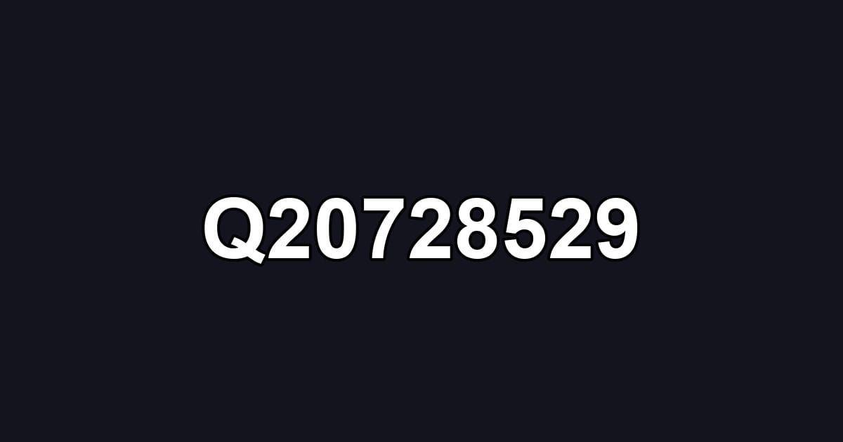 Q20728529
