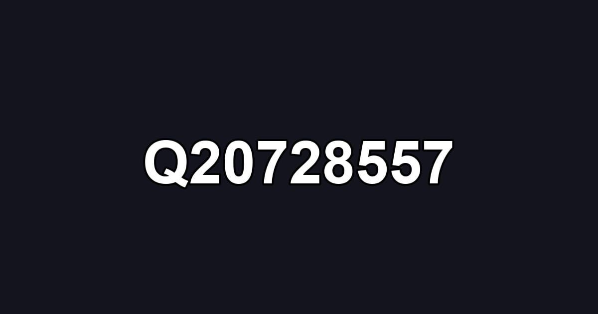 Q20728557