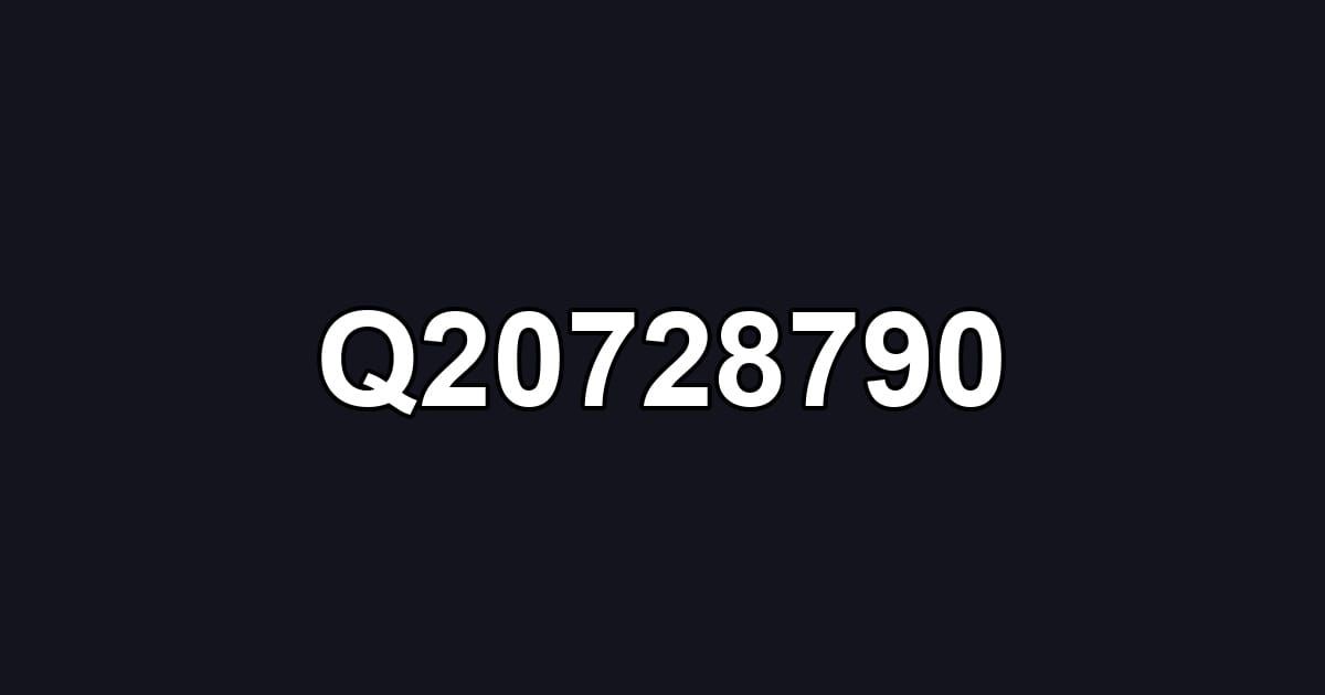 Q20728790