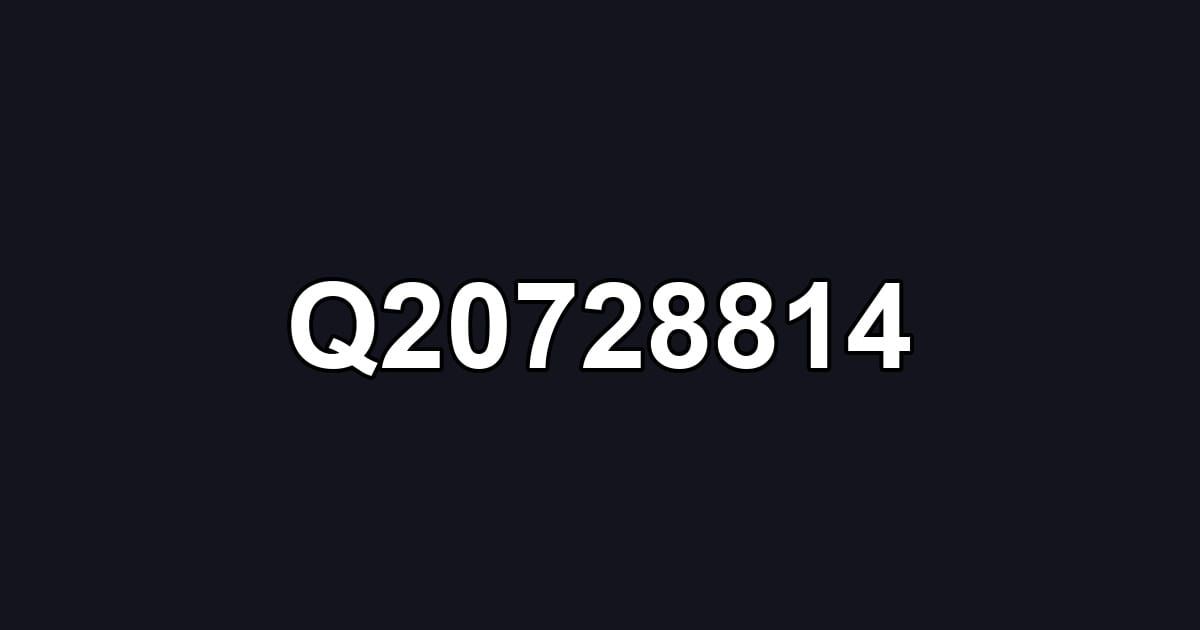 Q20728814